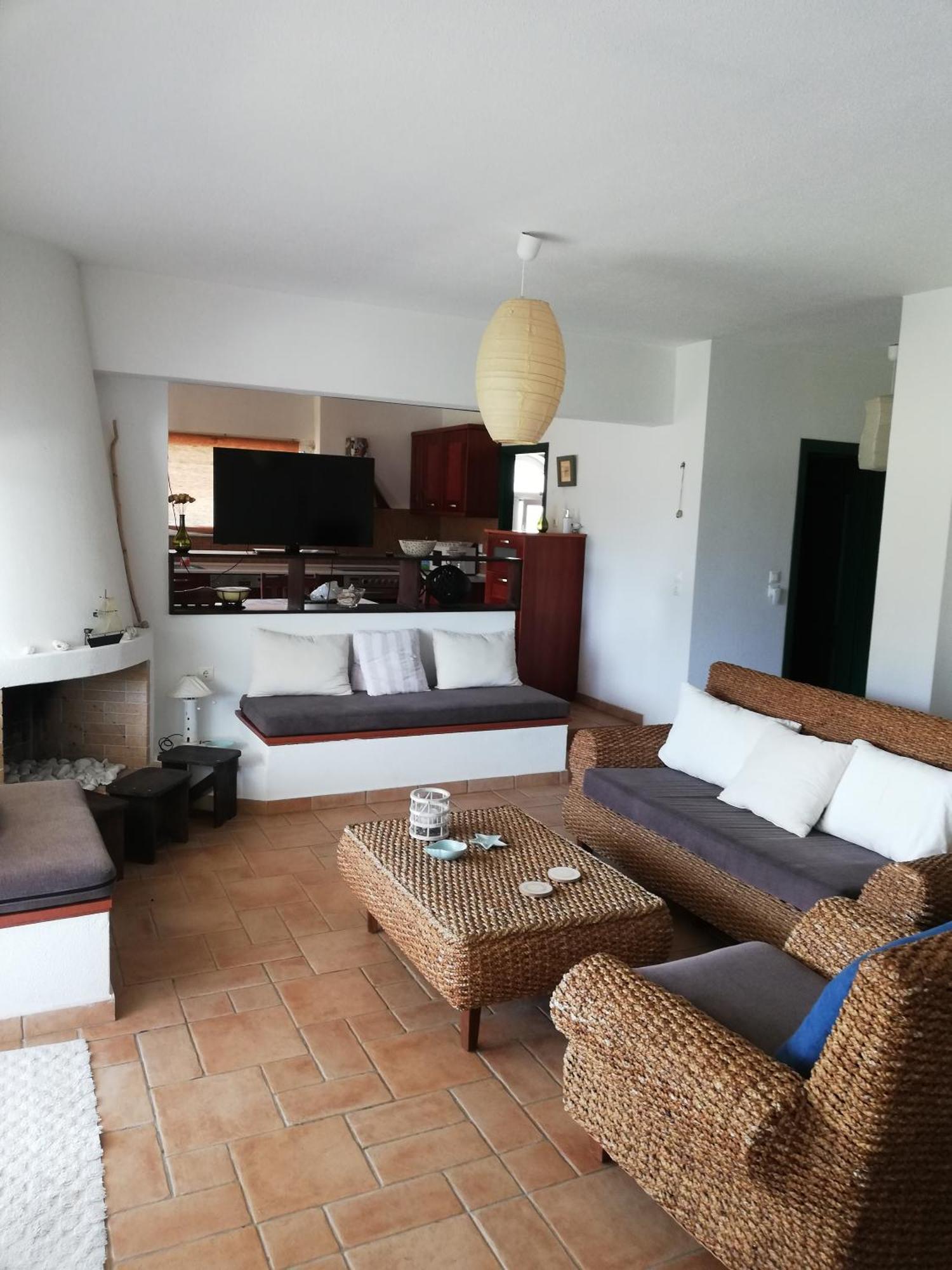 Marathon Beachside Villa 100M From The Beach Schinias Exterior foto